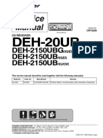 PIONEER DEH 2150UB Service Manual