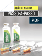 Cartilha Aplicação de Insulina Passo A Passo 2018