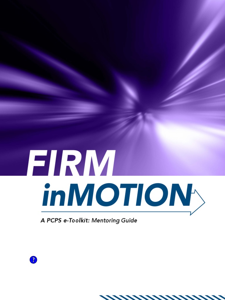 Inmotion: A PCPS E-Toolkit | PDF | Mentorship | Leadership