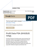 Profil Data P3a (Khusus TPM)