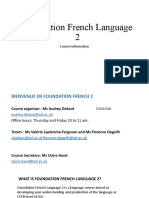 Learn French Online with Foundation French 2 Course