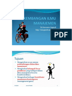 03 Perkembangan Ilmu Manajemen