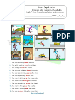 4.7 Ficha de Trabalho - Prepositions of Place and Movement (1) - Soluções