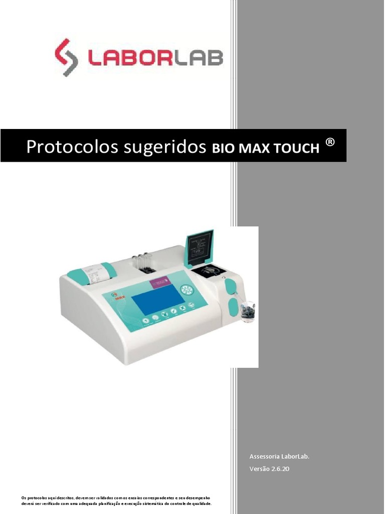 BioMax Touch 2 | PDF | Especialidades médicas | Química