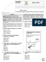 Prueba Diagnóstica 4º Español 2022