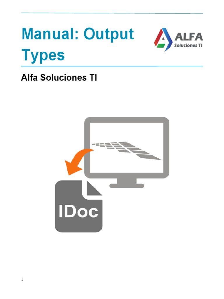 Pasos Crear Output Type | PDF | Bases de datos | Protocolo de ...
