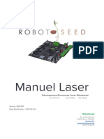 Manuel Laser Robotseed - Documentation Utilisateur Machine Découpeuse Laser