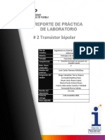 Práctica 2 - Transistor Bipolar