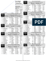 Saturday, January 22, 2022: Horses Listed in Post Position Order