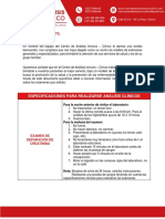 Requisitos de Examen de Depuración de Creatinina Del Centro de Analisis Inmuno Clinico