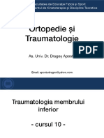 UBB - Curs 10 - Traumatologia Membrului Inferior