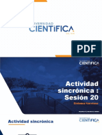 Sesión 18. Actividad Casos Clínicos