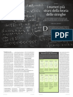 I numeri più strani della teoria delle stringhe di John C. Baez e John Huerta