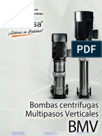 Bombas Multietapas Verticales Barnes Serie BMV