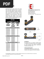 Isolation Link: Fuse Combinations