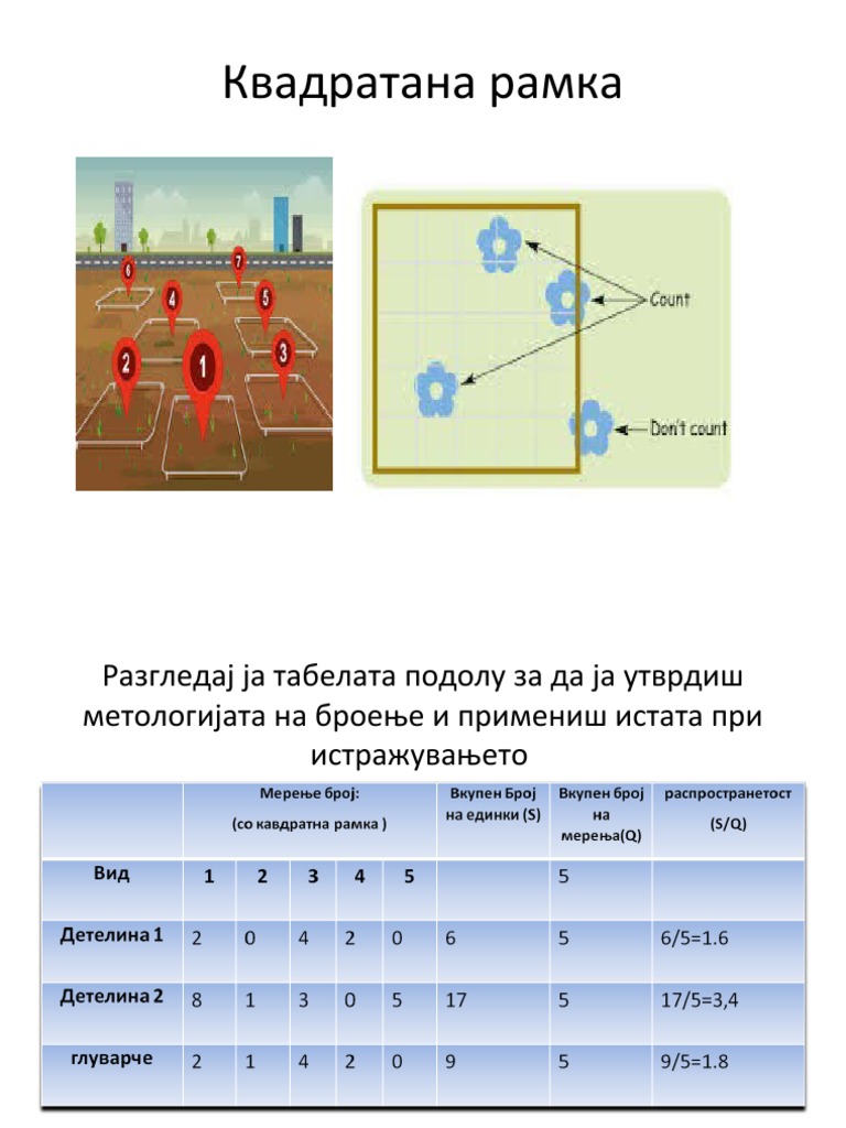 Квадратна рамка | PDF