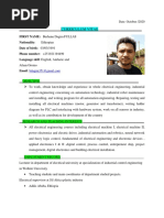 Birhanu CV