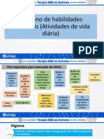 Ensino de Habilidades Basicas - Atividades Diarias