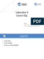 Lab4 - Cereri SQL