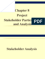 Project Stakeholder Participation and Analysis