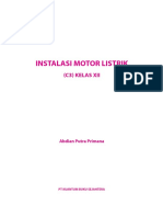 Instalasi Motor Listrik C3 Kelas XII 1