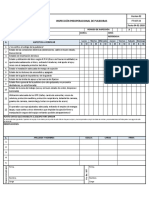 FT-SST-32 Inspecciòn Pre Operacional Pulidora