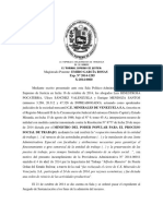 SPATSJ Nro. 1089 MEDIDA CAUTELAR-OCUPACIÓN-CIERRE ILEGAL (Minerales de Venezuela, C.A)