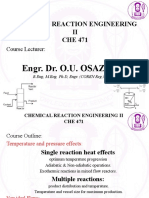 Chemical Reaction Engineering Ii - Che471