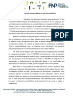 FNP Se Manifesta Sobre Reajuste Do Piso Do Magistério - 27/01/22