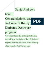 Diabetes Destroy - Upsell