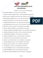 Mesoregião Oeste Minha Casa Melhor Lista 2000 Sorteados-18.12.2021