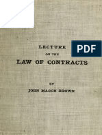 _Lecture on the Law of Contracts