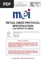 RETAIL EBDS PROTOCOL SPECIFICATION With MPOST G2