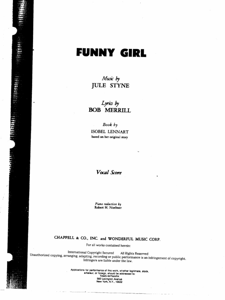 Funny Girl PDF