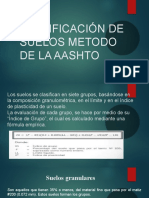 Clasificación de Suelos Metodo de La Aashto