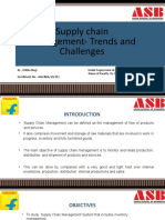 Supply Chain Management-Trends and Challenges