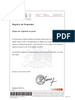 Certificado CBR