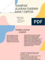 Dampak Pembelajaran Daring