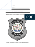 2°-Simulado Polícia Penal: Observação: Material Exclusivo para Alunos Do Grupo @depenconcurso