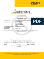 Certificate: Junction Box