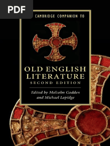 The Cambridge Companion To Old English L