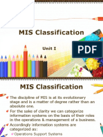 MIS Classification