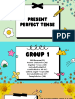 Present Perfect Tense