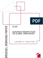 European Perspectives On Global Imbalances: 2006/01 JULY 2006