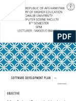 5-Software Development Plan
