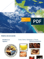 Perfil de Ecuador: principales productos de exportación agrícola y alimentaria