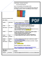 Escuela primaria presenta trabajo semanal con actividades de lengua, matemáticas y conocimiento del medio