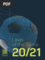 Ifab Laws of The Game 2020 21