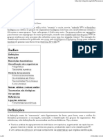 A taxonomia biológica: classificando e nomeando organismos