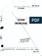 FM 770-78 (1979) - System Engineering